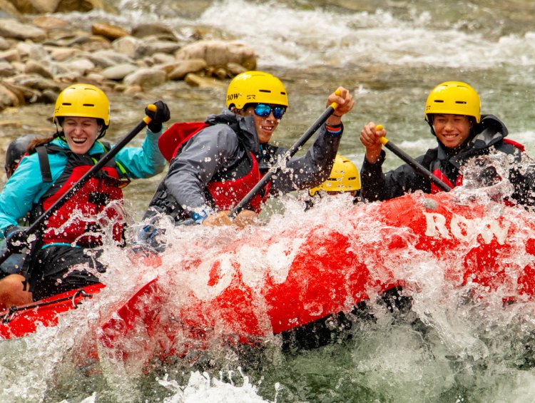 whitewater rafting