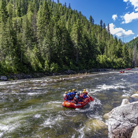Lochsa River Rafting 