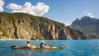 kayaks off the coast of corsica france
