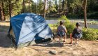 Tent camping beside the Salmon River in Idaho’s Frank Church Wilderness