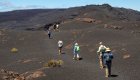 Guided hiking tours on the volcanos of the Galapagos