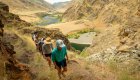 hikers on the snake river in idaho