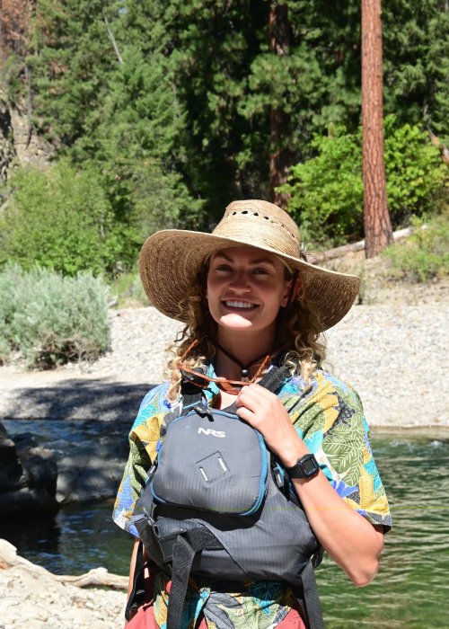 ROW Adventures river guide Amelia Yach