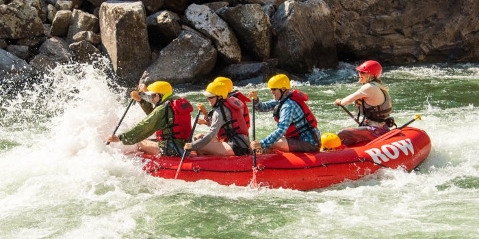 whitewater raft