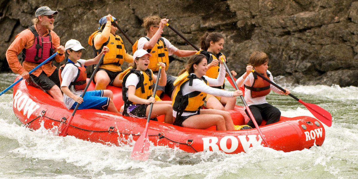 ROW Adventures on the Salmon Near Riggins
