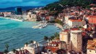 coastline along split croatia