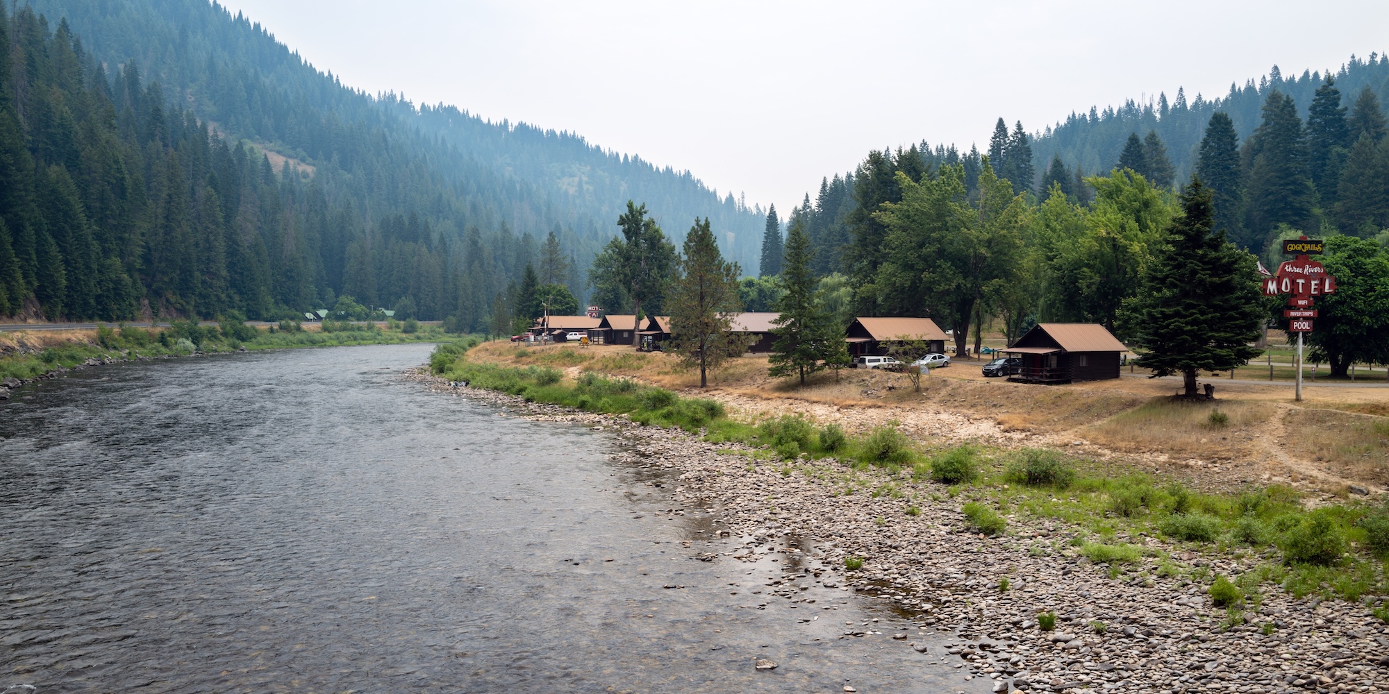 Three rivers resorts in Idaho. 