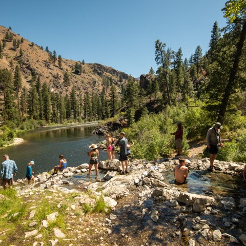 Wilderness rafting the Middle Fork Salmon River with ROW Adventures