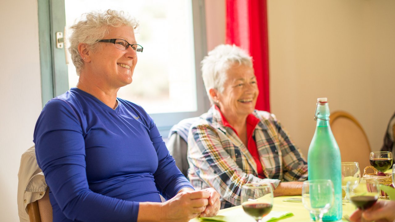 people visiting and eating in croatia